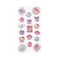 Japan Sanrio Frosted Glass Style Sticker - Sweets - 2