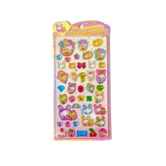 Japan Uruchuru Pop Seal - Fuwa Fuwa Rabi-chan