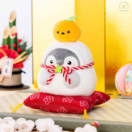 Japan Koupen-chan Plush Toy - Koupenchan : Kagami Mochi - 2