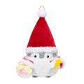 Japan Koupen-chan Mascot Holder - Koupenchan : Santa Claus with Fluffy Beard - 1