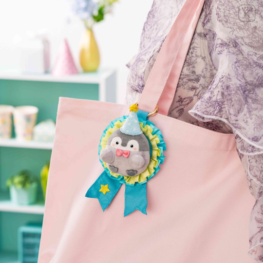 Japan Koupen-chan Mascot Holder - Koupenchan : 9th Anniversary Light Blue - 3