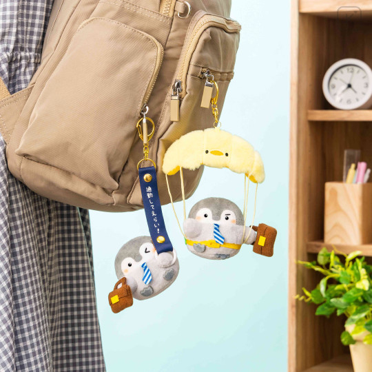 Japan Koupen-chan Mascot Holder - Koupenchan : Chirping Paraglider - 3