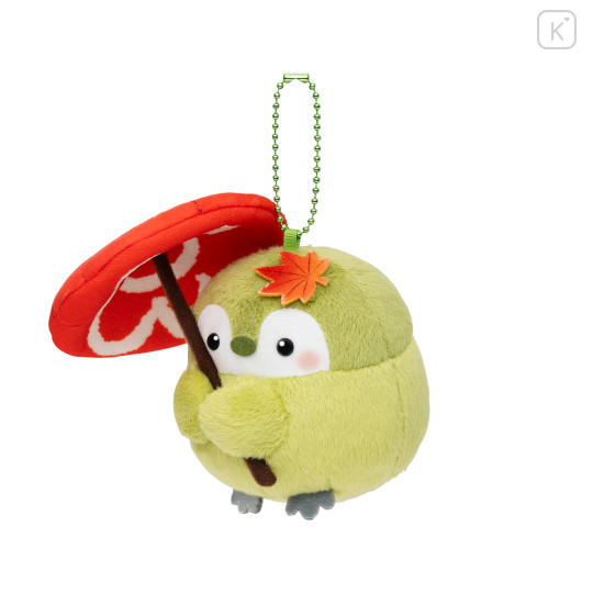 Japan Koupen-chan Mascot Holder - Koupenchan : Umbrella Matcha - 5