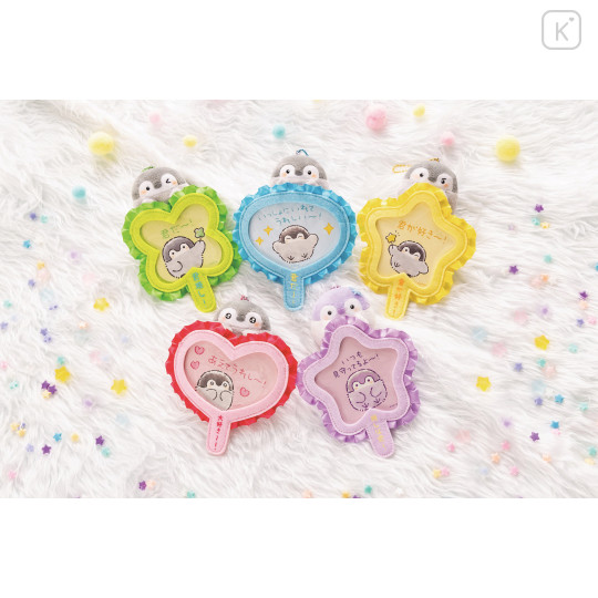Japan Koupen-chan Mascot Holder - Koupenchan : Fan Activity Uchiwa Pink - 5