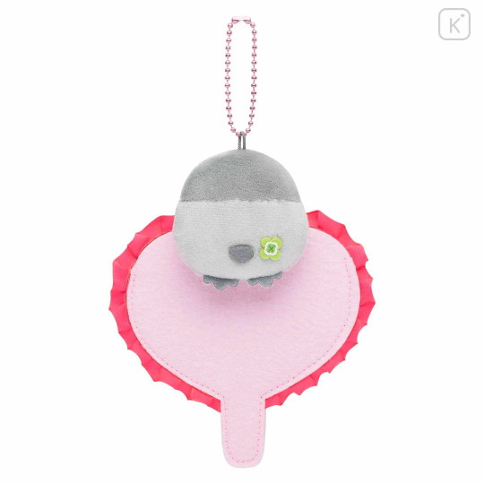 Japan Koupen-chan Mascot Holder - Koupenchan : Fan Activity Uchiwa Pink - 7