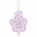 Japan Koupen-chan Mascot Holder - Koupenchan : Fan Activity Uchiwa Purple - 6