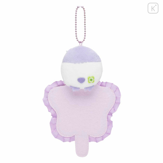 Japan Koupen-chan Mascot Holder - Koupenchan : Fan Activity Uchiwa Purple - 7