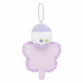 Japan Koupen-chan Mascot Holder - Koupenchan : Fan Activity Uchiwa Purple - 7