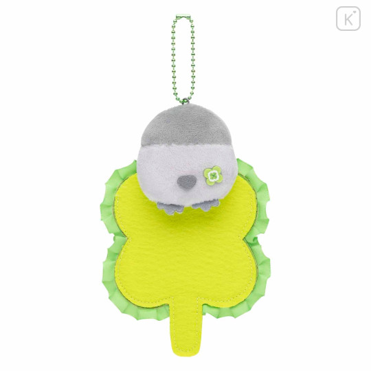 Japan Koupen-chan Mascot Holder - Koupenchan : Fan Activity Uchiwa Light Green - 7