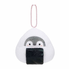 Japan Koupen-chan Bell Mascot Holder - Koupenchan : Salmon Rice Ball
