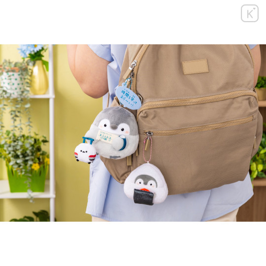 Japan Koupen-chan Bell Mascot Holder - Koupenchan : Salmon Rice Ball - 3