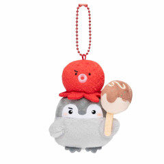 Japan Koupen-chan Mascot Holder - Koupenchan : Octopus and Takoyaki
