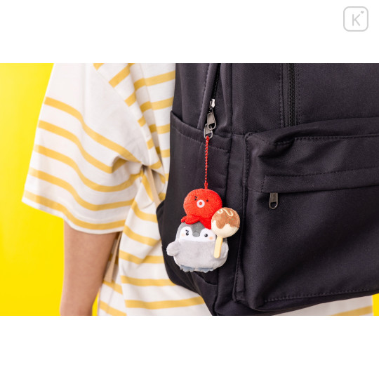 Japan Koupen-chan Mascot Holder - Koupenchan : Octopus and Takoyaki - 2