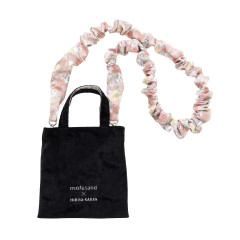 Japan Mofusand Hibiya Kadan Crinkled Strap Mini Bag - Rose Pink