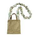 Japan Mofusand Hibiya Kadan Crinkled Strap Mini Bag - Leaf Olive - 6