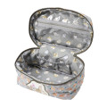 Japan Mofusand Hibiya Kadan Vanity Pouch - Leaf Olive - 8