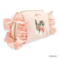 Japan Mofusand Square Pouch with Frills - Pink - 4