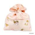 Japan Mofusand Frilled Drawstring Bag - Pink - 4