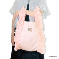 Japan Mofusand Eco Bag with Frills - Pink - 2