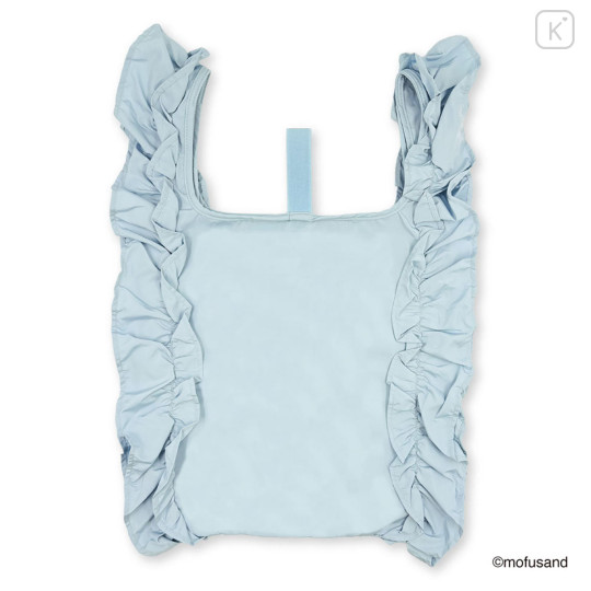 Japan Mofusand Eco Bag with Frills - Blue - 4