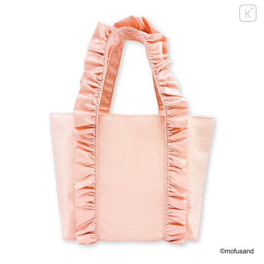 Japan Mofusand Mini Tote Bag with Frills - Pink - 5