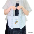 Japan Mofusand Mini Tote Bag with Frills - Blue - 2