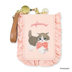 Japan Mofusand Pass Case with Frills - Pink