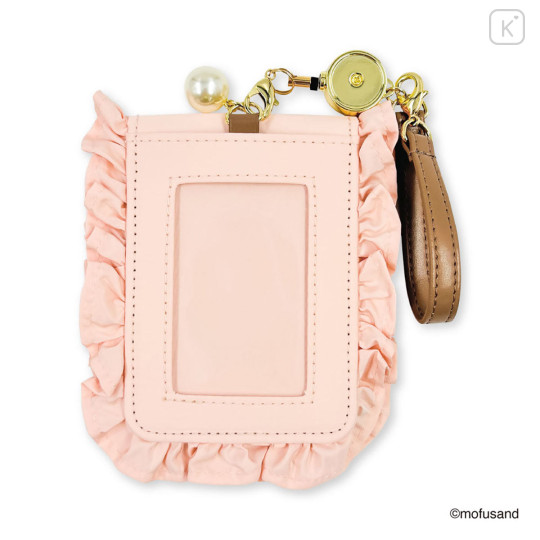 Japan Mofusand Pass Case with Frills - Pink - 4