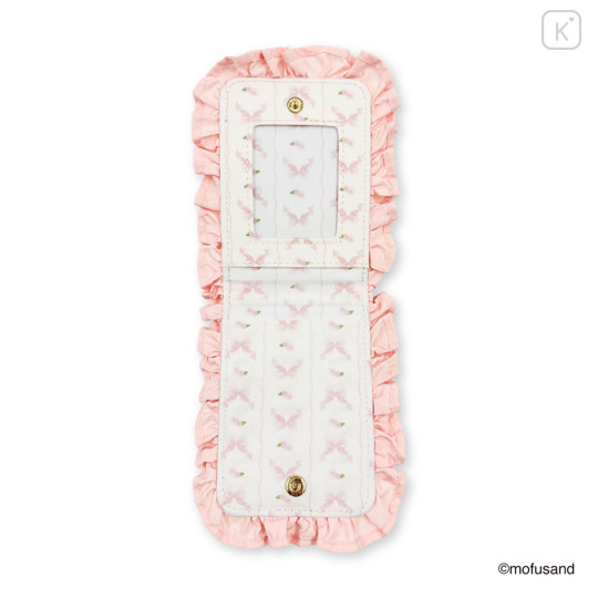 Japan Mofusand Pass Case with Frills - Pink - 5