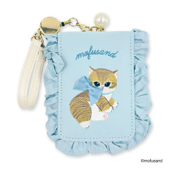 Japan Mofusand Pass Case with Frills - Blue