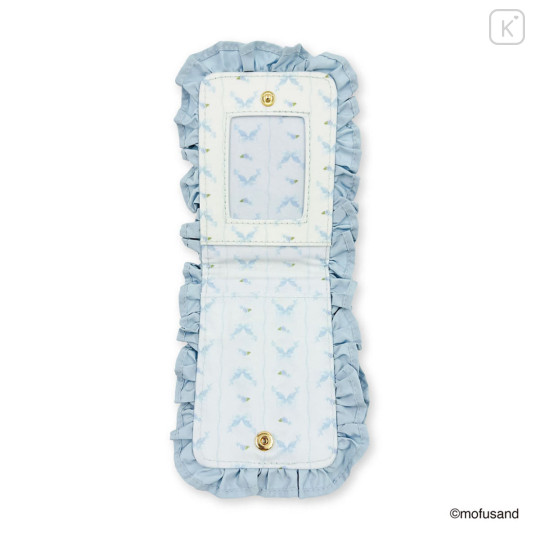 Japan Mofusand Pass Case with Frills - Blue - 5