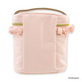 Japan Mofusand Mini Vanity Pouch with Frills - Pink - 5