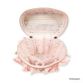 Japan Mofusand Mini Vanity Pouch with Frills - Pink - 6