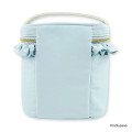 Japan Mofusand Mini Vanity Pouch with Frills - Blue - 5