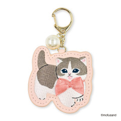 Japan Mofusand Embroidered Keychain - Pink