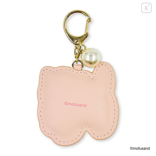 Japan Mofusand Embroidered Keychain - Pink - 5
