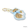 Japan Mofusand Embroidered Keychain - Blue - 4