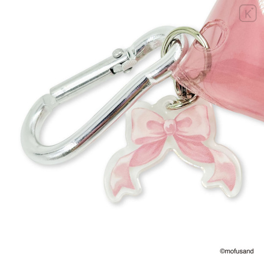 Japan Mofusand Clear Multi Pouch - Pink - 6