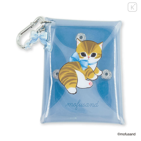 Japan Mofusand Clear Multi Pouch - Blue - 3
