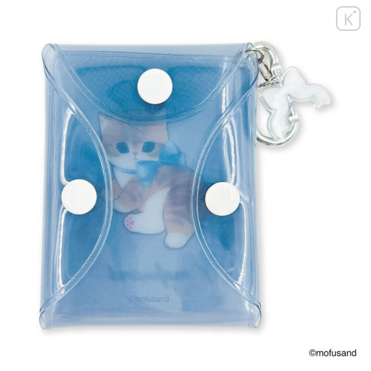 Japan Mofusand Clear Multi Pouch - Blue - 4