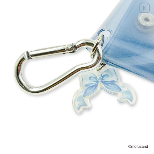 Japan Mofusand Clear Multi Pouch - Blue - 6