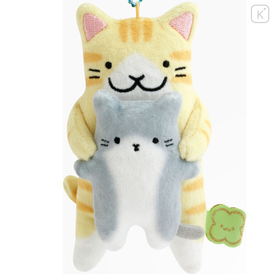 Japan San-X Keychain Plush - Mixed Cats : Always Together - 2