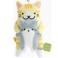 Japan San-X Keychain Plush - Mixed Cats : Always Together - 2
