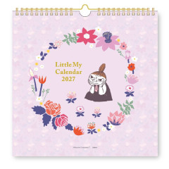 Japan Moomin Wall Calendar (M) - Little My : Flower 2027