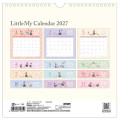 Japan Moomin Wall Calendar (M) - Little My : Flower 2027 - 4