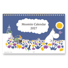 Japan Moomin Wall Calendar (L) - Moomin : Characters : Village Flower 2027