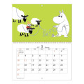 Japan Moomin Wall Calendar (L) - Moomin : Characters : Village Flower 2027 - 2
