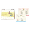 Japan Minions Desk Calendar - Minions : Bob & Tim Bear 2027 - 1