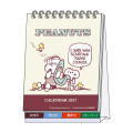 Japan Peanuts Desk Calendar - Snoopy : Miss Cookies 2027 - 1