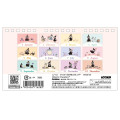 Japan Moomin 3-Month Desk Calendar - Little My : 2027 - 4